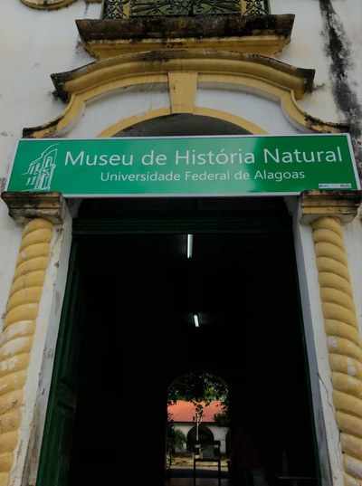 Faixada do Museu de História Natural